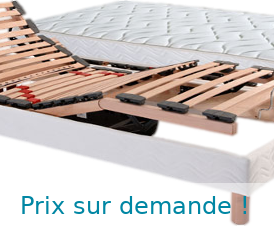 Sommier électrique et matelas